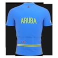 thumbnail image 2 of Aruba Full Zipper Bike Short Sleeve Cycling Jersey  for Men - Size XL, 2 of 4