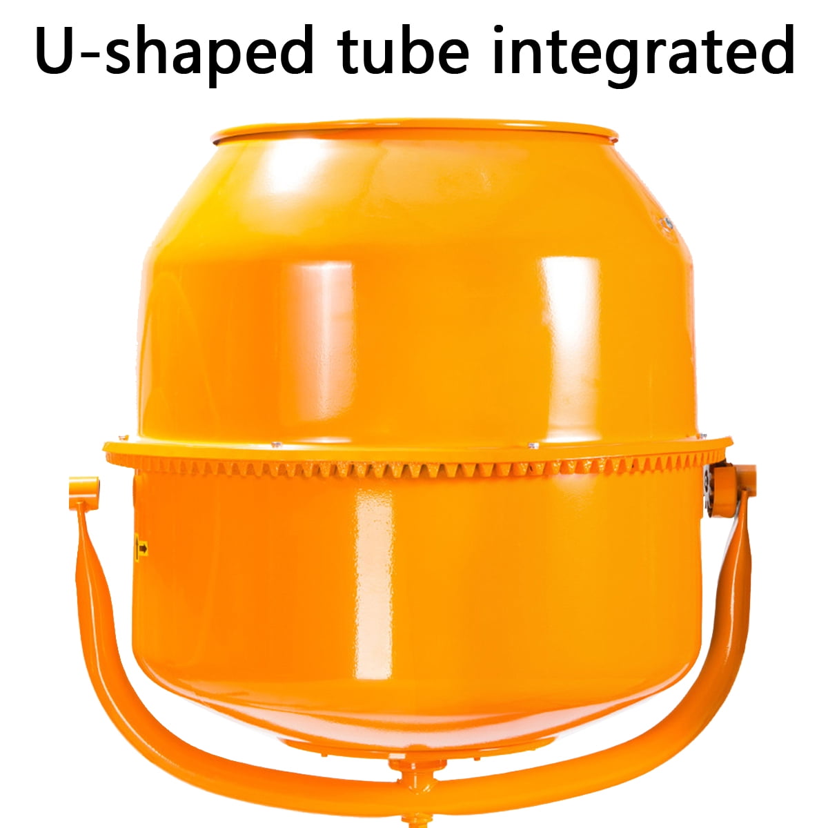 SUGIFT Portable Concrete Mixer 4.2 Cu 1/2 Hp