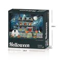 thumbnail image 2 of Halloween 1000 Piezas Rompecabezas De Casa Encantada Arte De Pared Diy Regalo De Halloween Para Niños Y Adultos seitruly HA046768-04, 2 of 5