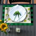 Wyzesi Placemats for Kids Montessori Irish Day Dining Mat Linen Cloth