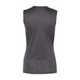 thumbnail image 3 of C2 Sport T-Shirt Sans Manches Col en V pour Femmes, P, Graphite, 3 of 3