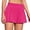 Pink, variant on Womens Swim Board Shorts High Waisted Side Ruffled 2-In-1 Swimming Bottoms with Pockets