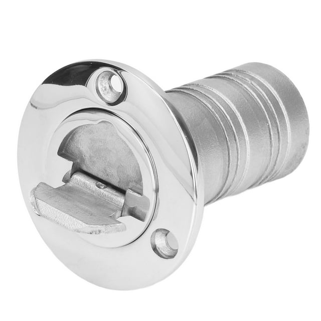 38mm Water Injection Port Marine Filler 316 Stainless Steel Easy Operation Fixed Chain Sealing Wide Applications