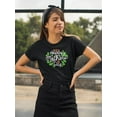 thumbnail image 2 of Happy Mother's Day Roses Shaped T-Shirt Women -Image by Shutterstock, Female 3X-Large, 2 of 4
