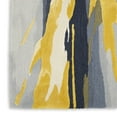 thumbnail image 5 of Nourison  Prismatic Modern Abstract Gold Watercolor Area Rug 9'9" x 13'9" - Grey/Gold, 5 of 7