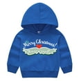 thumbnail image 3 of Godderr Kids Toddler Boys Girls Cartoon Printing Hooded Knit Top,Boys Girls Christmas Hoodie Pullover,Fall Winter Round Neck Long Sleeve Shirt Tops for Baby 2-7 Years Old, 3 of 4
