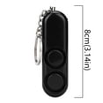 thumbnail image 2 of Personal Safety Alarm Keychain - 120Db Dual Speakers With Led Light, Anti-Lost Alert In Pink, For Women, Kids, Elderly, Emergency Situations, 2 of 6