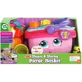 LeapFrog Shapes and Sharing Picnic Basket, Multicolor Role Play Toy for