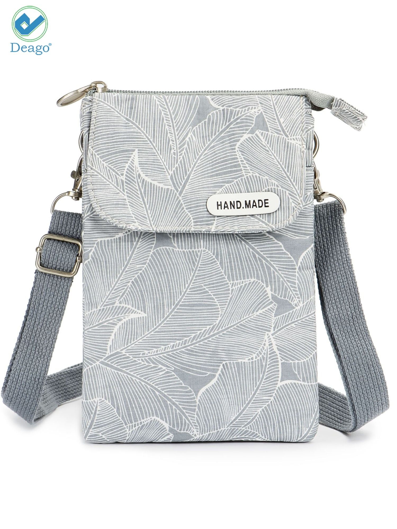 MEISEE Canvas Crossbody Phone Purse - Small Wallet Bag With Adjustable Strap For Women & Teens - View #3