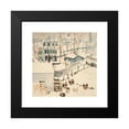 thumbnail image 2 of Hermann Post 20x21 Black Modern Framed Museum Art Print Titled - Backyards (ca.&nbsp;1929), 2 of 5