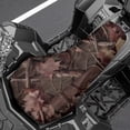 thumbnail image 3 of KUIFORTI Camouflage Brown ATV Seat Cover Four Wheeler Seat Cover ATV Accessories Polyester Dustproof Compatible with Polaris Sportsman Polaris Scrambler Honda Rancher, 3 of 7