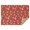 Red Christmas Gingerbread, variant on Red Christmas Geometric Snowflake Pattern Rectangle Tablecloth 60"x84",Waterproof Polyester Rectangle Table Cloth, Wipeable Spillproof Polyester Tablecloth for Dining, Camping, Indoor and Outdoor