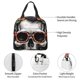 thumbnail image 4 of Balery Flower Horn Skull A Bolsa de Almuerzo Aislada – Caja de Almuerzo con Papel de Aluminio Grueso, Mantiene la Comida Fresca por 4 Horas, 4 of 8