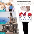 thumbnail image 4 of Yiaed 4th of July Gnomes Print Handbag for Women Tote Purse Shoulder Bag Large Fashion Hobo Purse Handbag Shopping Tote, 4 of 5