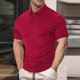 thumbnail image 1 of pstuiky Camisas casuales de manga corta para hombre, Camiseta informal con bolsillo y estampado para hombre, blusa de manga corta y cuello redondo ropa de hombre m, 1 of 6