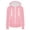 Light blue, variant on Women's 2025 Zip Up Y2K Hoodies Fall Jacket Oversized Pocket Sweatshirt Clothing Track Jacket Solid Color Top Casual Long Sleeve Sweatshirts Fall Spring Track Jackets with Pockets Pink L