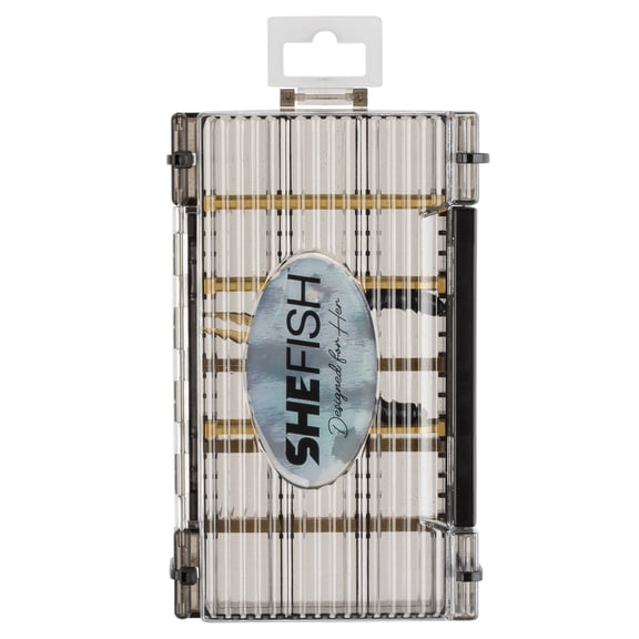 SheFish Tackle Box w/ Pliers Black & Gold