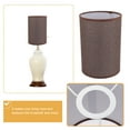thumbnail image 4 of FUTUREORYY Lamp Shade Replacement Coffee Cloth 1Pack for Tall Lamp Use, 4 of 5