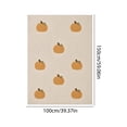 thumbnail image 2 of Halloween Flannel Throw Blanket 39.4x59.1 Inch - Soft Pumpkin Printed Blanket for Couch Bed Travel Living Room, 2 of 5