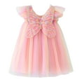 thumbnail image 1 of Robes Décontractées Sans Manches pour Filles Tutu pour Filles Robe Féerique Tulle Robe pour Tout-Petits 4-5 Ans, 1 of 4