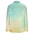 thumbnail image 5 of Stamzod Womens Button Down Shirt Long Sleeve Work Blouses Dressy Casual Collared Tops(Available In Plus Size) Multicolor P L, 5 of 6