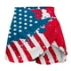 thumbnail image 4 of Faldas de Verano para las Mujeres Impresión Hoja Plisado Tenis Atlético Elástico Pantalones Cortos, Falso Dos Piezas Pantalones Falda para Diario, 4 of 6