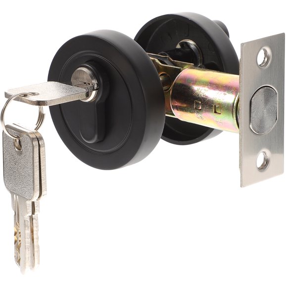 Single Cylinder Deadbolt Zinc Alloy Keyed Door Lock Bedroom Door Deadbolt Lock
