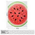 thumbnail image 4 of COMIO  Realistic Fruit Watermelon Blanket for Adults and Kids, Funny Realistic Food Blanket, Novelty Super Soft Flannel Throw Blankets, 4 of 6