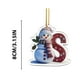 thumbnail image 3 of Adornos navideños con letras 2025, colgante de ciervo navideño, decoración de madera para mesa, adornos personalizados, 3 of 4