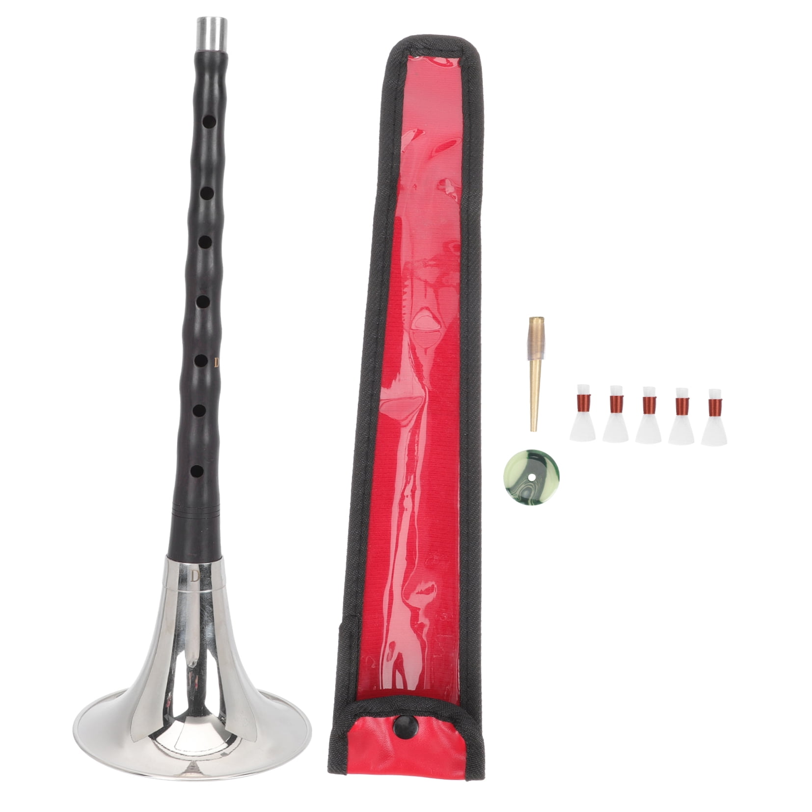 HOMEMAXS 1 Set Practical Music Instrument Suona for Wind Instrument Beginners Traditional Design Assorted Color 37.0x10.5x10.5in