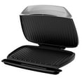 thumbnail image 5 of George foreman 144 sq in Platinum Electric Contact Grill - Non-Stick, Dishwasher Safe Drip Tray, 5 of 6