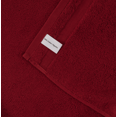 thumbnail image 2 of Qute Home Spa & Hotel Towels Luxury 6 Piece Solid Print Cotton Bath Towel Set, Burgundy Red, 2 of 8