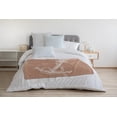 thumbnail image 3 of Simply Daisy Anchored Fleece Throw Blanket, Mauve, Oversized Throw, 3 of 4