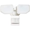 thumbnail image 1 of 5000K Daylight Outdoor LED Motion Sensor Security Lights, Dusk to Dawn, 30W, 2700LM, Waterproof Adjustable 2 Heads Motion Detector LED Flood Light for Entryway, Porch, Garage, Yard, CRI80, White, 1 of 7