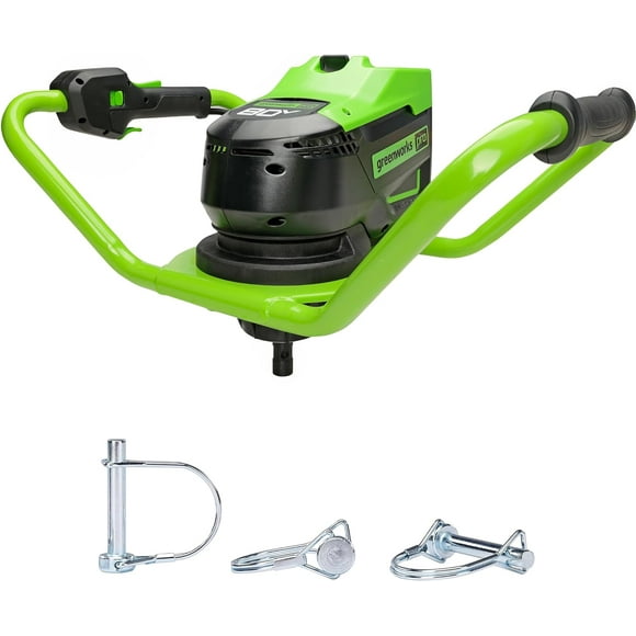 Greenworks 80V Earth Auger, Battery and Charger Not Included