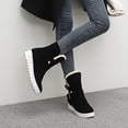 thumbnail image 6 of Fesfesfes Ankle Boots For Women Snow And Winter Round Toe Fashion Warm Furry Short Large Size Women's 40(US:7.5), 6 of 7