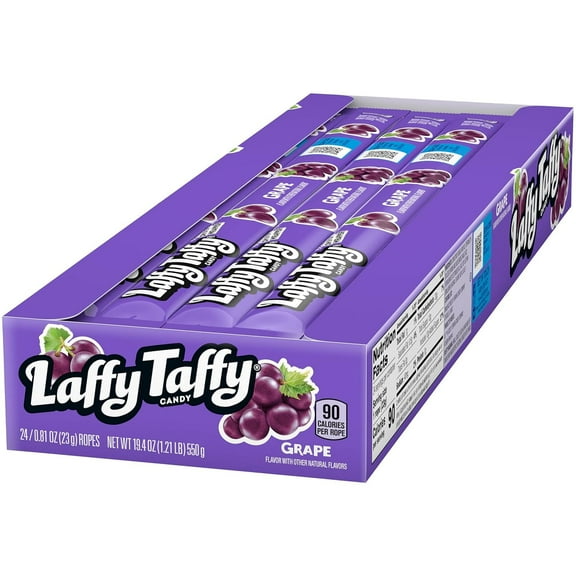 Laffy Taffy Rope - Case of 24 (Grape)