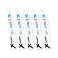 thumbnail image 2 of Imperial Blades 6 in. L Bi-Metal 18 TPI Reciprocating Saw Blade 5 pk, 2 of 2