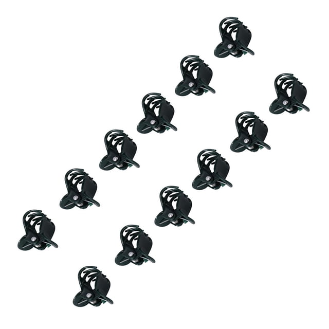 Dekaim Orchid Clip, 100Pcs Plastic Mini Stalks Flower Garden Tools Stem Clips Grow Upright Orchid