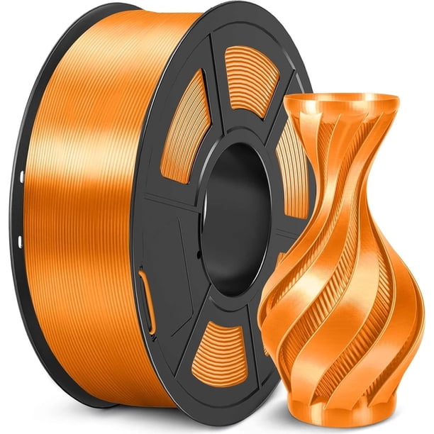 Filamento PLA Sunlu 1.75 mm Naranja Brillante