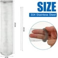 thumbnail image 2 of Lint Traps 10 Pieces Lint Trap Laundry Mesh Washer Hose Filter Hose Screen Filter Catcher with 10 Pcs Cable Ties Sink Drain Hose Filter Catcher for Washing Machine Hose, 2 of 7