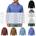 thumbnail image 4 of TSHXS Zip Up Hoodie for Men Long Sleeve Hooded Sweatshirt with Side Zipper Cutout Outerwear, 4 of 9