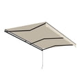 thumbnail image 6 of ALEKO 20' x 10' Ivory Retractable Motorized Patio Awning Sunshade, 6 of 7