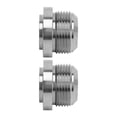 thumbnail image 1 of Male Weld On Bung, Replacement 2Pcs Weldable Bung High Reliability  for Aluminum, 1 of 8
