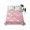 Pink, White, Grey, variant on Twin Flat Sheet Only Sweet Playful Elephants on Pink Soft Microfiber Cooling Bedding Sheets Stars White Clouds Flat Bed Sheet