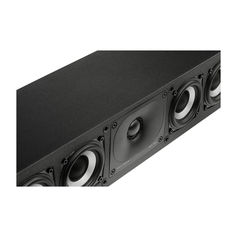 Polk Audio - Monitor XT35 Center Channel Speaker - Midnight Black