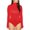 Red, variant on Womens Long Sleeve Bodysuit Stretch Leotard Body Tops Jumpsuit