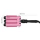thumbnail image 3 of Hair Curler Waver Triple Pipe LCD Hair Curling Iron Wand Electric Hair Styling ToolEU Plug 32mm/1.3in, 3 of 4