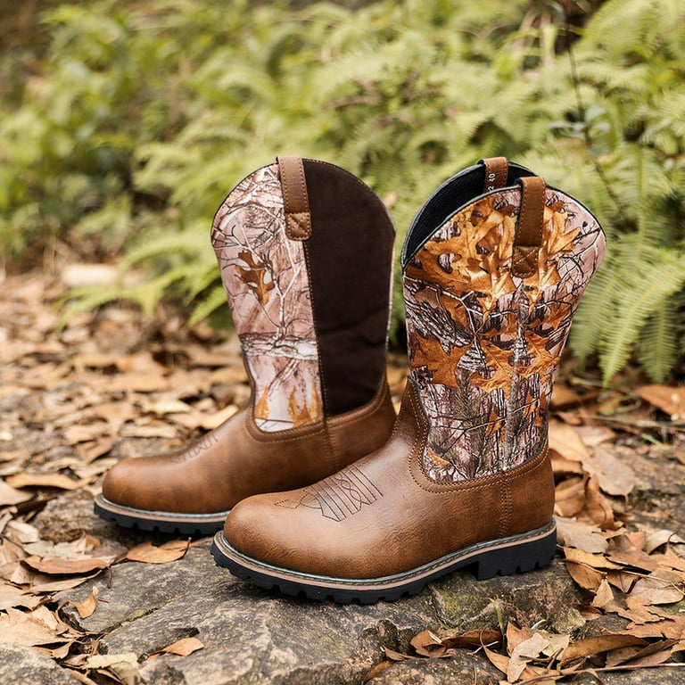 Mens leather country boots sales