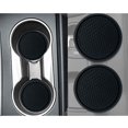 thumbnail image 3 of 2x Black Car Auto Cup Holder Anti Slip Insert Coasters Pads Interior Accessories, 3 of 5